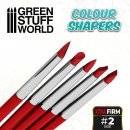 Modellierpinsel - Colour Shaper - Gr&ouml;sse 2 - EXTRA...
